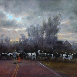 bruce-north_oil-on-canvas_the-herdsman-evening