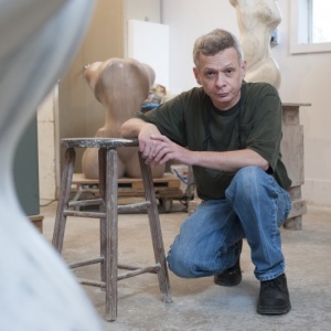 Casey Schwarz in his studio