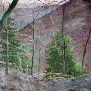 Landscape-The Catskills - View from Platt Cove Road 32x24