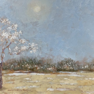 61.-After-the-Ice-Storm-2022-Oil-on-Panel-8-x-10-Signed-Lower-Left