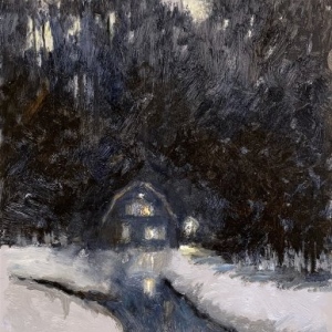 Winter-Evening-in-Willow