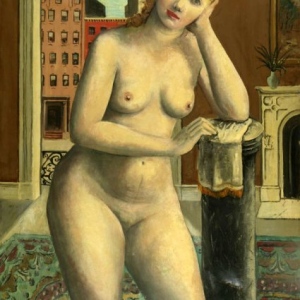 1_arnold-blanch_nude-with-pedestal_oil-on-canvas_1928_sold-for-3565-00