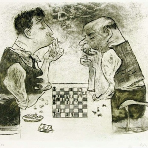 1_william-gropper_untitled-two-men-playing-chess_etching_c-1945_sold-for-517-00