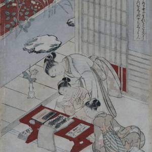 suzuki-harunobu_1724-1770_girls-studying-with-calligraphy