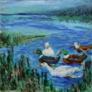 Wilna_Hervey_Ducks_6x6_Enamel_GELHER001