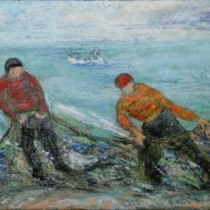 Wilna_Hervey_HaulingNets_6x9_Enamel_GELHER009