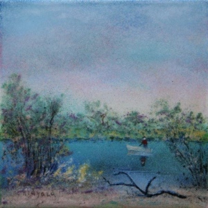 Wilna_Hervey_Pond_Fisherman_6x6_Enamel_JCGHER033