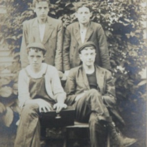 Unknown Photographer "Boys Club, Brooklyn" [Left Image]