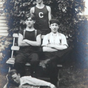 Unknown Photographer "Boys Club, Brooklyn" [Center Image]