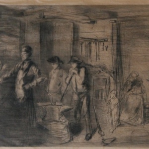 James McNeill Whistler "The Forge"